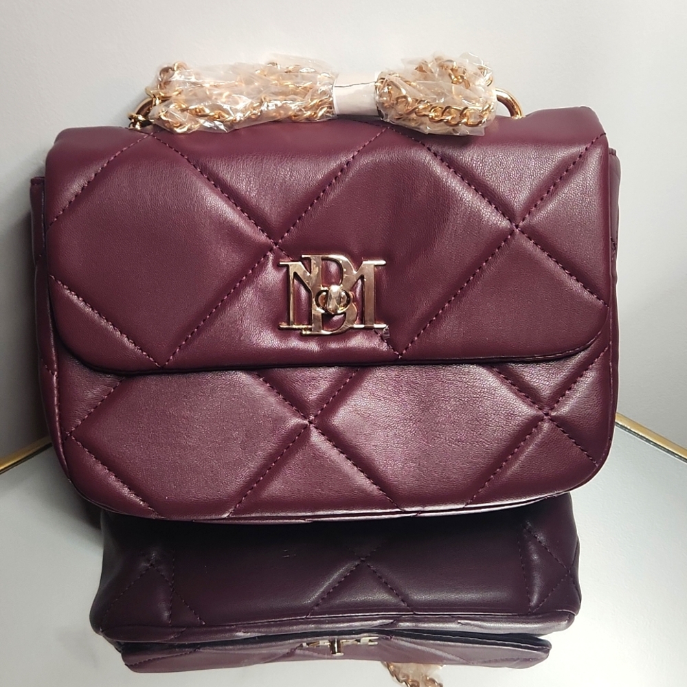 Badgley Mischka Quilted Crossbody NWT
